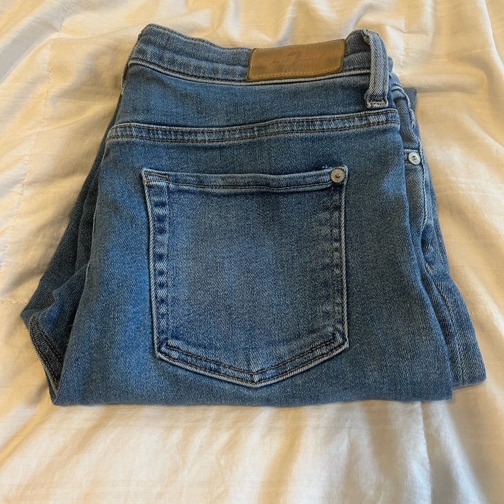 Seven for all Mankind luxe vintage high waist slim denim